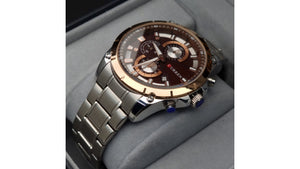 Reloj Curren 8360 Plateado - Metálico de Hombre