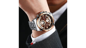 Reloj Curren 8360 Plateado - Metálico de Hombre