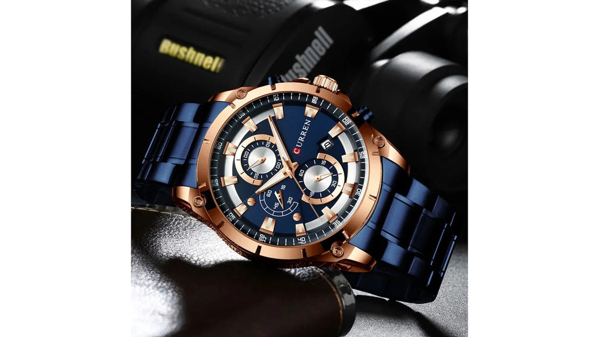Reloj Curren 8360 Azul - Metálico de Hombre