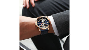 Reloj Curren 8360 Azul - Metálico de Hombre