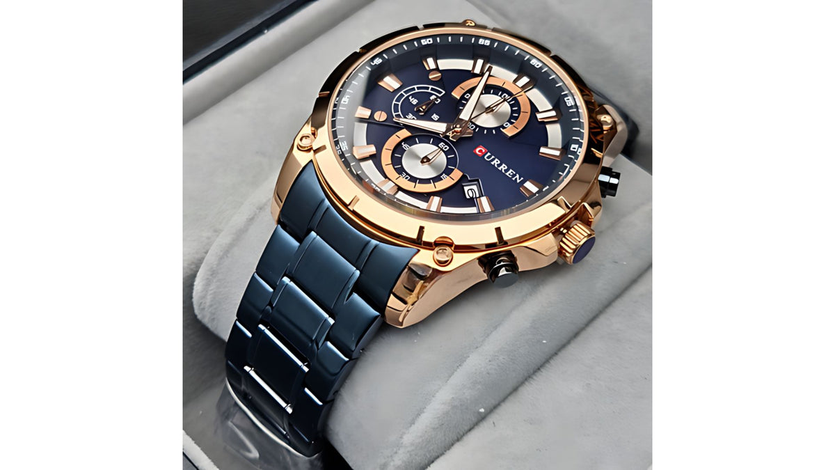Reloj Curren 8360 Azul - Metálico de Hombre