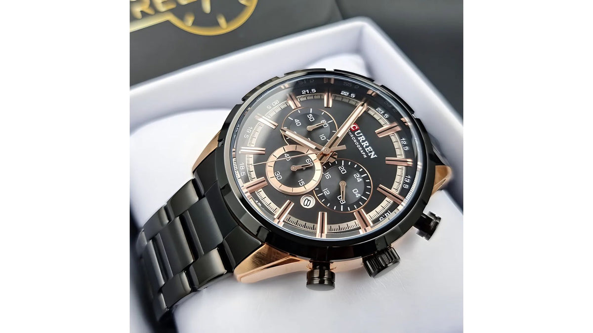 Reloj Curren 8355 Pavonado - Metálico de Hombre