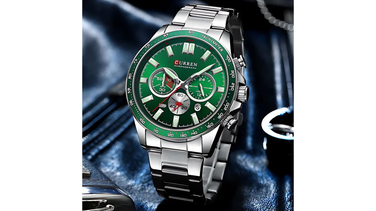 Reloj Curren 8418 Plateado - Metálico de Hombre
