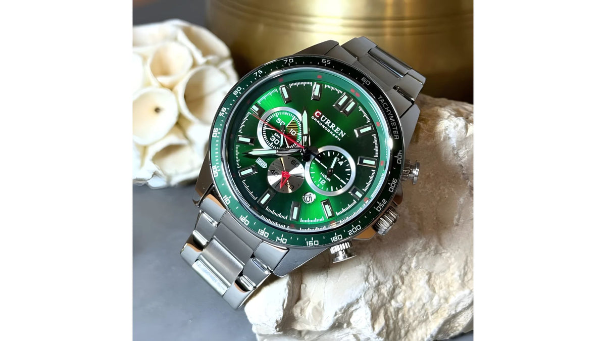 Reloj Curren 8418 Plateado - Metálico de Hombre