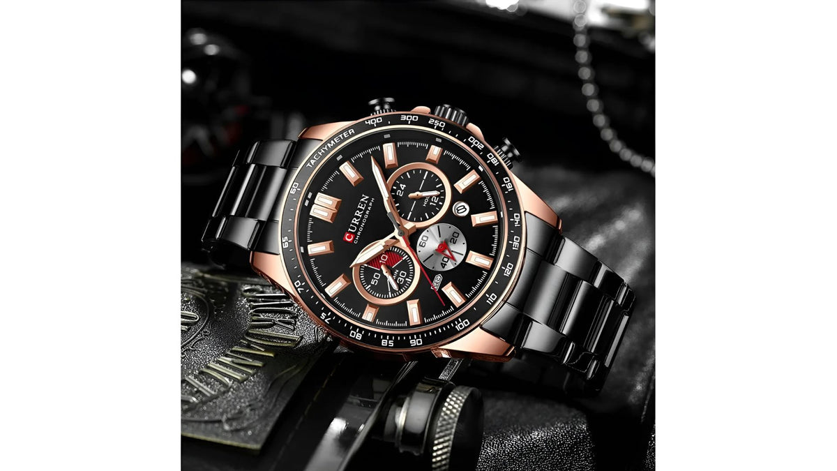 Reloj Curren 8418 Pavonado - Metálico de Hombre