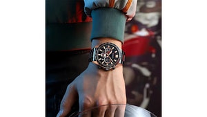 Reloj Curren 8418 Pavonado - Metálico de Hombre