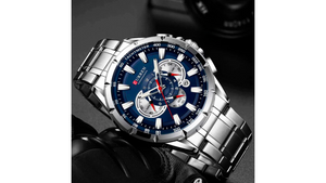 Reloj Curren 8363 Plateado - Metálico de Hombre