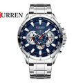 Reloj Curren 8363 Plateado - Metálico de Hombre