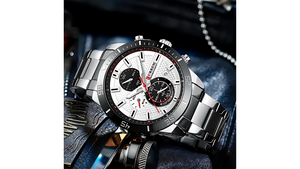 Reloj Curren 8417 Plateado - Metálico de Hombre