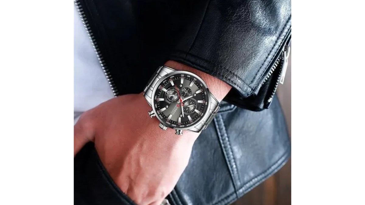 Reloj Curren 8351 Plateado - Metálico de Hombre