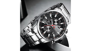 Reloj Curren 8351 Plateado - Metálico de Hombre