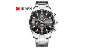 Reloj Curren 8351 Plateado - Metálico de Hombre