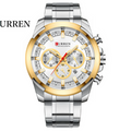 Reloj Curren 8361 Plateado/Dorado - Metálico de Hombre