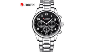 Reloj Curren 8466 Plateado - Metálico hombre