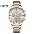 Reloj Curren 8435 Plateado/Dorado - Metálico de Hombre