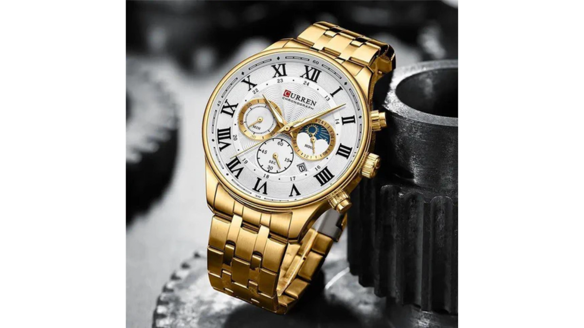 Reloj Curren 8427 Dorado - Metálico de Hombre