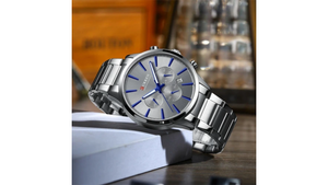 Reloj Curren 8435 Plateado - Metálico de Hombre