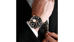Reloj Curren 8362 Pavonado/Oro Rosa - Metálico de Hombre