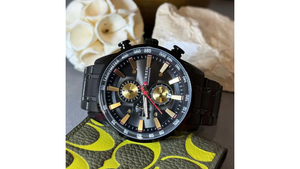 Reloj Curren 8351 Pavonado - Metálico de Hombre