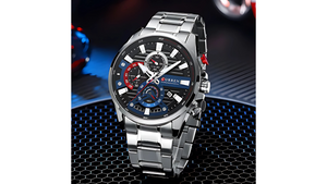 Reloj Curren 8415 Plateado - Metalico de Hombre