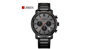 Reloj Curren 8315 Pavonado/Negro Mate - Metálico de Hombre