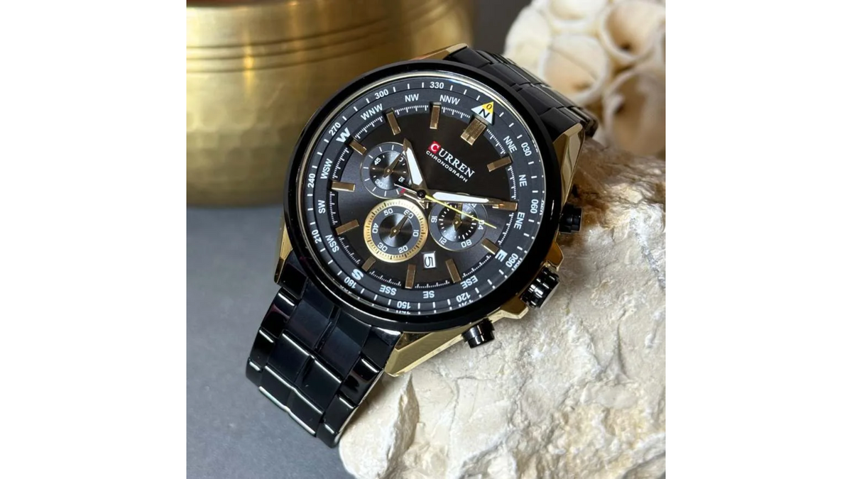 Reloj Curren 8399 Pavonado/Dorado - Metálico de Hombre