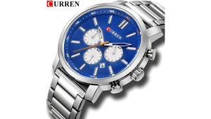 Reloj Curren 8315 Plateado - Metalico de Hombre