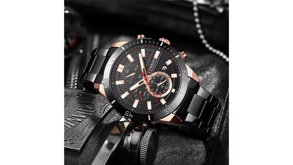 Reloj Curren 8417 Pavonado/Oro Rosa - Metalico de Hombre