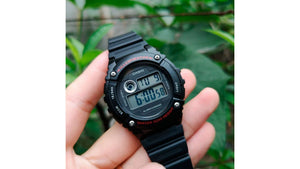 Reloj Casio W - 216H - 1A Plástico de Hombre