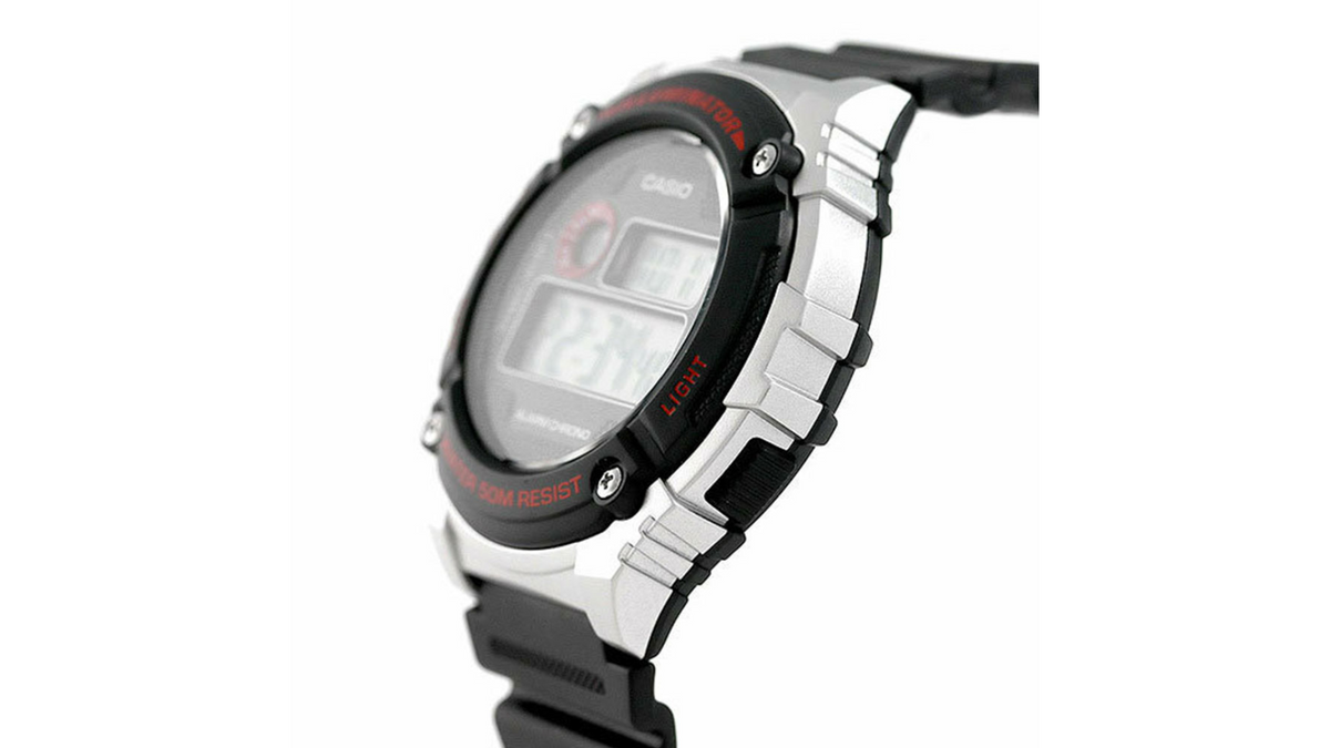 Reloj Casio W - 216H - 1C Plástico de Hombre