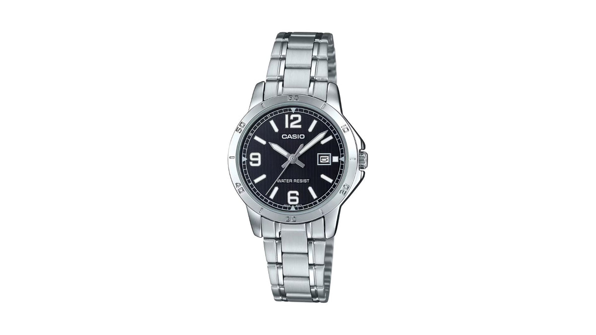Reloj Casio LTP - V004D - 1B2 - Metálico de Mujer