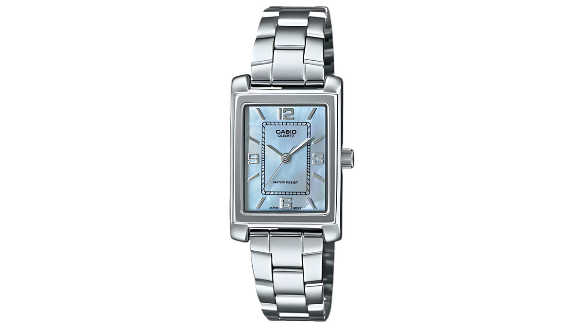 Reloj Casio LTP - 1234DS - 2A Metálico de Mujer