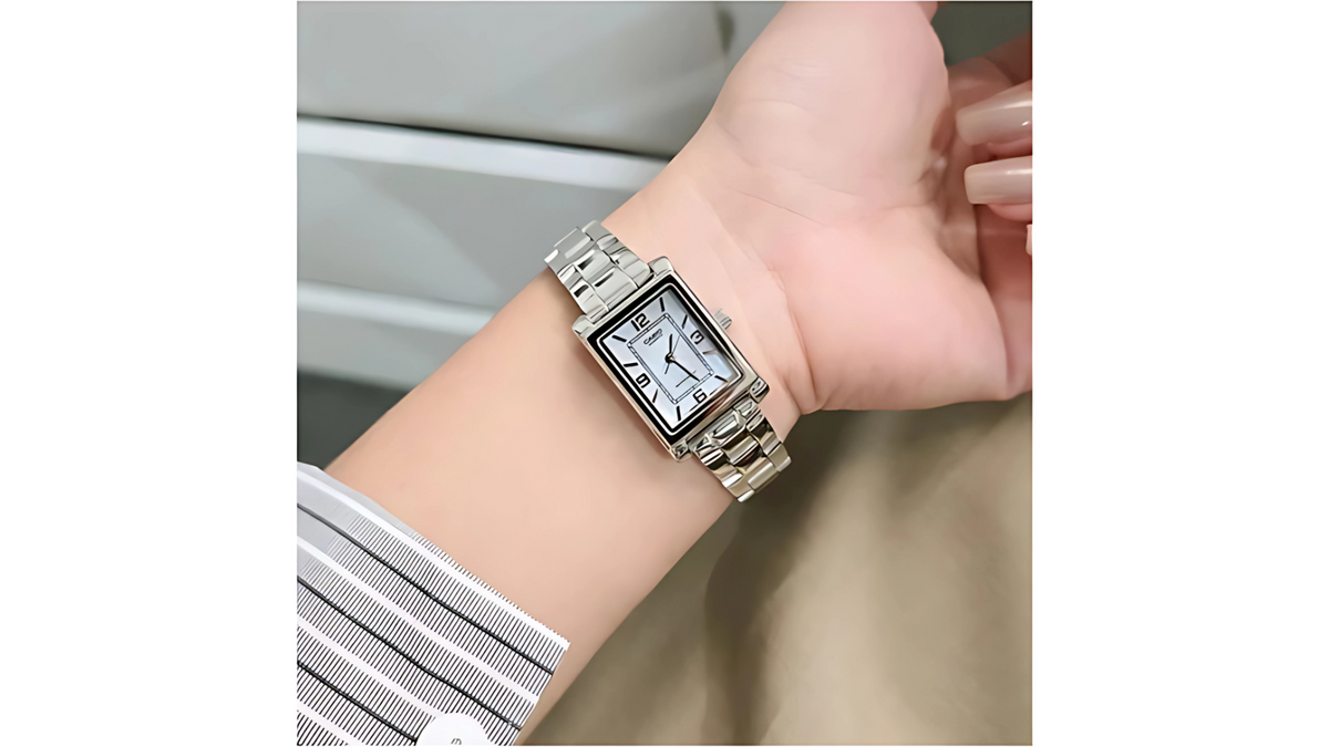 Reloj Casio LTP - 1234DS - 2A Metálico de Mujer
