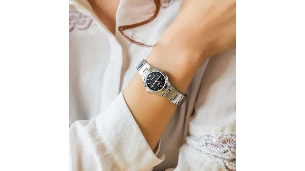Reloj Casio LTP - 1241D - 1A Metálico de Mujer