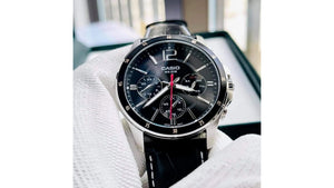 Reloj Casio MTP - 1374L - 1A - Cuero de Hombre