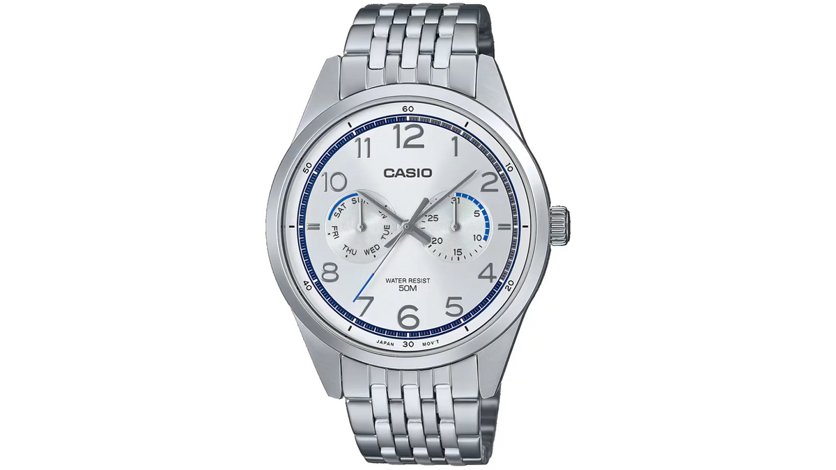 Reloj Casio MTP - E340D - 7AV Metálico de Hombre