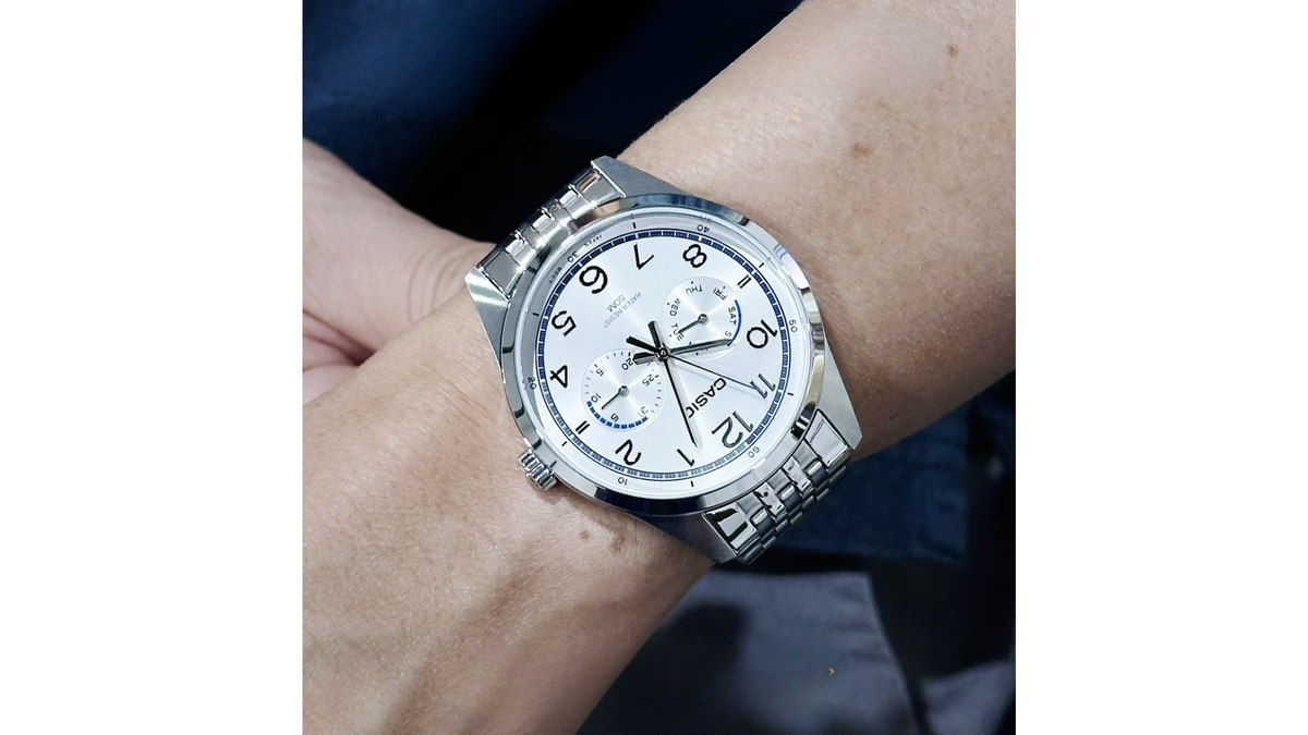 Reloj Casio MTP - E340D - 7AV Metálico de Hombre