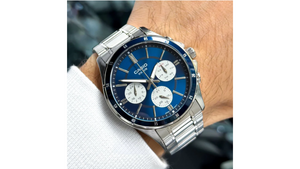 Reloj Casio MTP - 1374D - 2AV Metálico de Hombre
