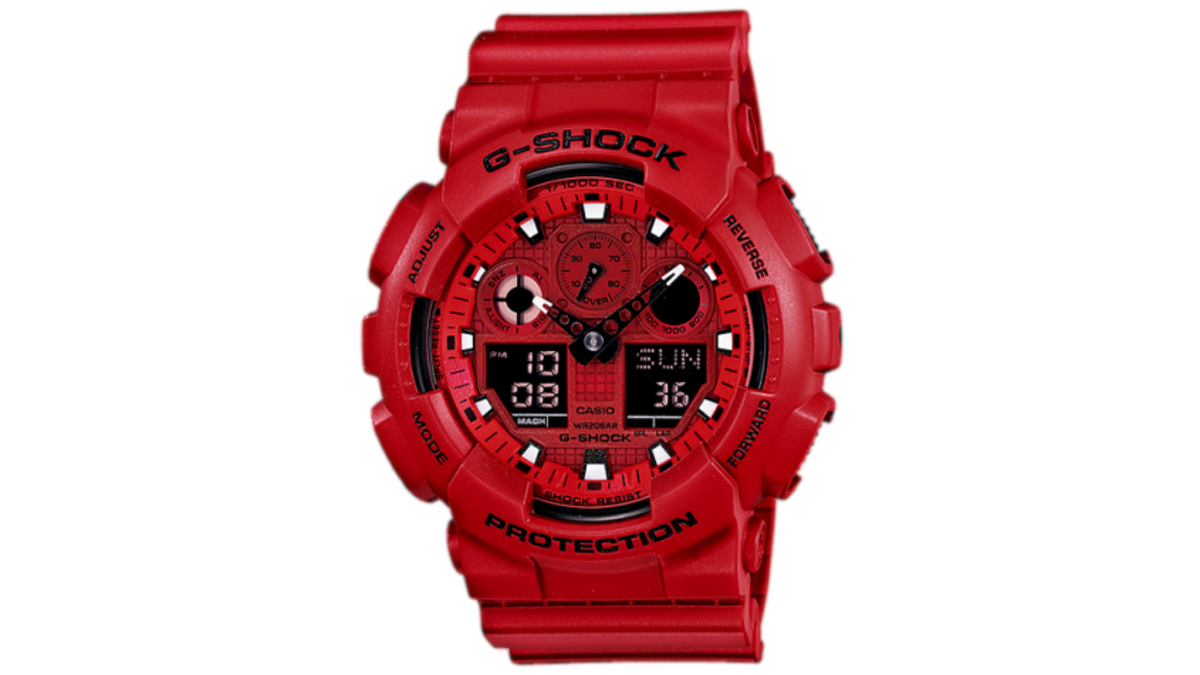 Reloj Casio G - Shock - GA - 100C - 4A Plástico de Hombre