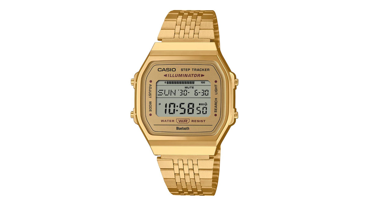 Reloj Casio - ABL - 100WEG - 9A - Metálico Retro