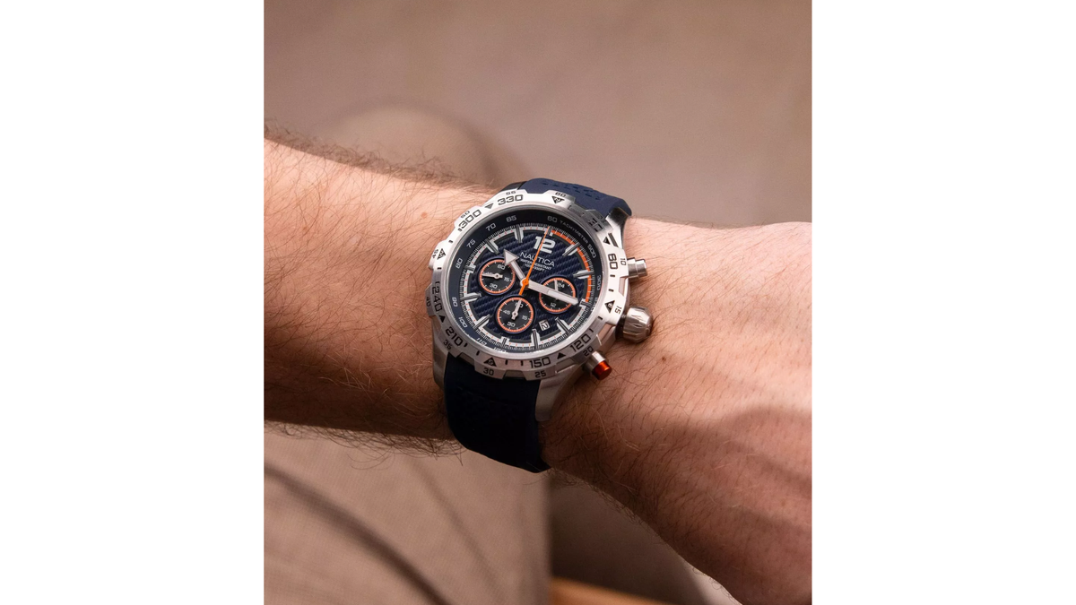 Reloj Nautica NAPNSS406 Plástico de Hombre