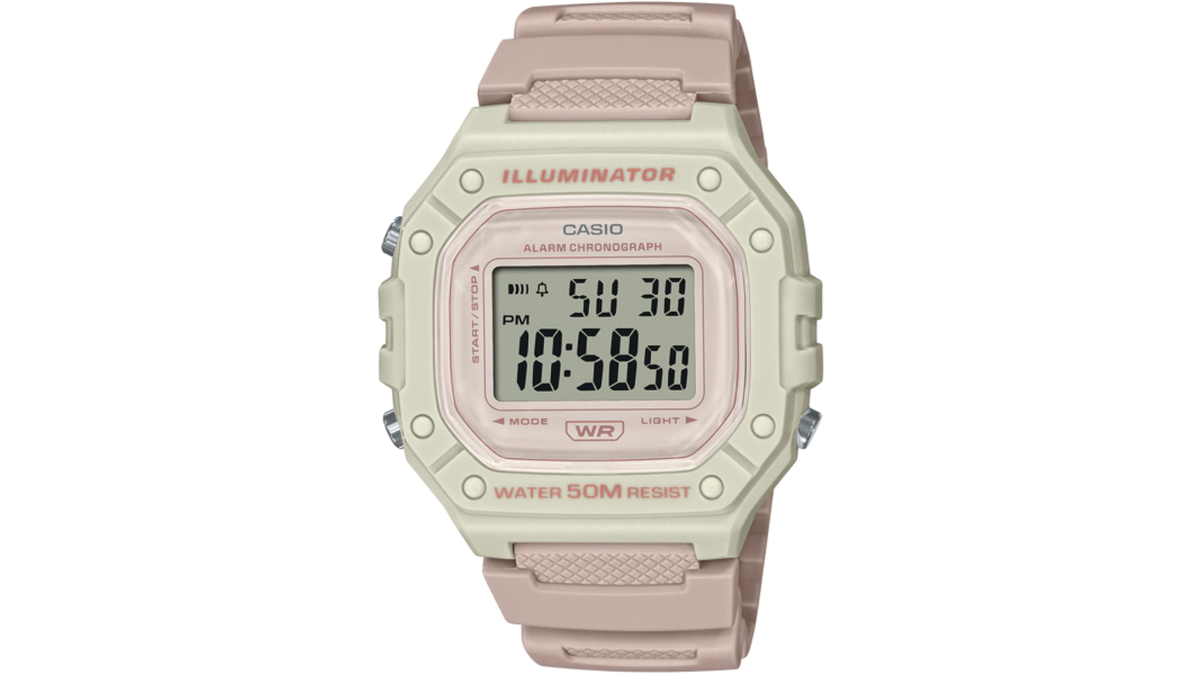 Reloj Casio W - 218HC - 4A2 Plástico de Mujer
