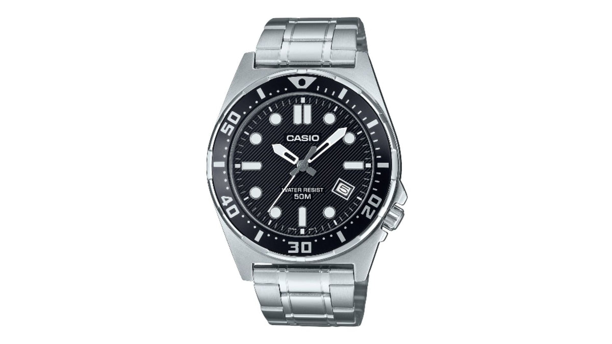 Reloj Casio MTD - 135D - 1A - Metálico de Hombre