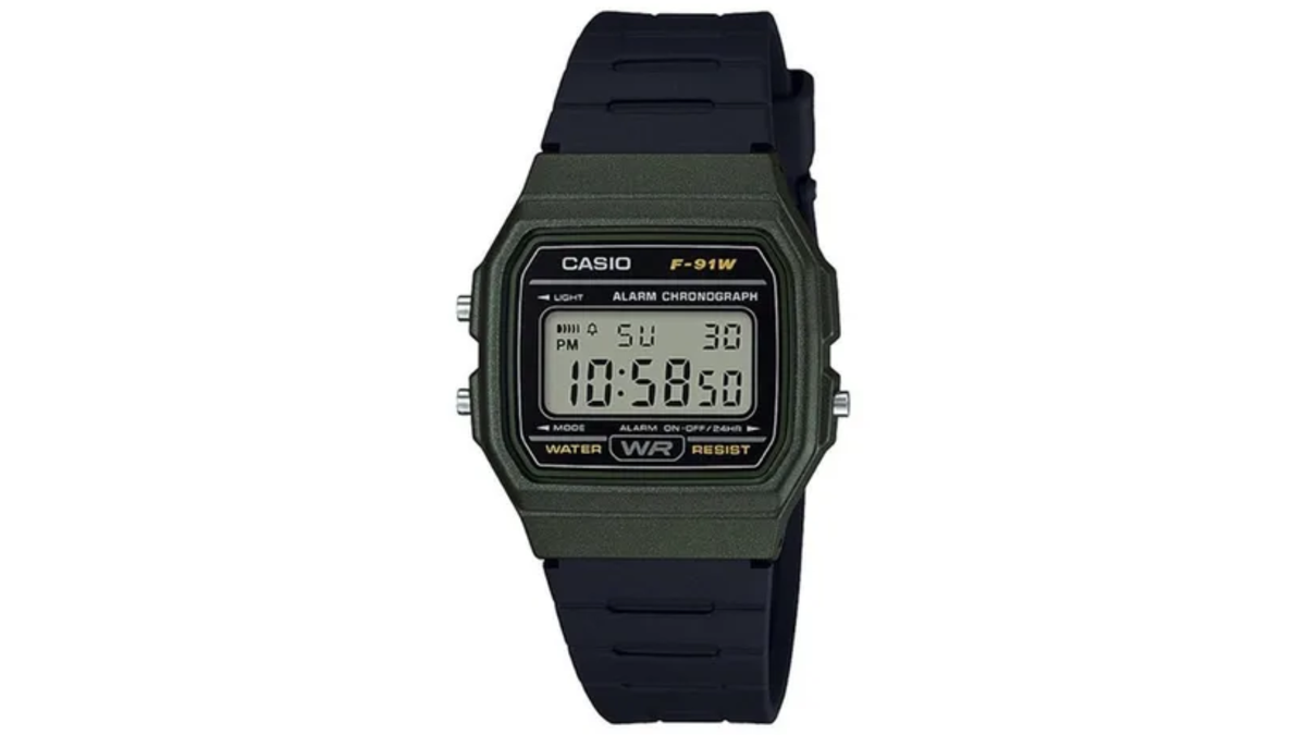 Reloj Casio F - 91WM - 3A Plástico de Hombre