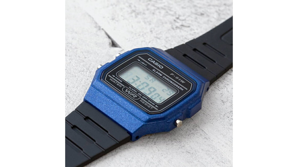 Reloj Casio F - 91WM - 2A Plástico de Hombre