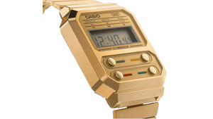 Reloj Casio A100WEG - 9A Metálico de Mujer
