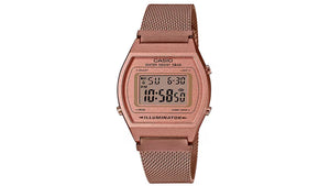 Reloj Casio B640WMR - 5A Metálico de Mujer