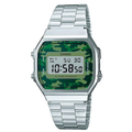 Reloj Casio A168WEC - 3D Metálico de Hombre