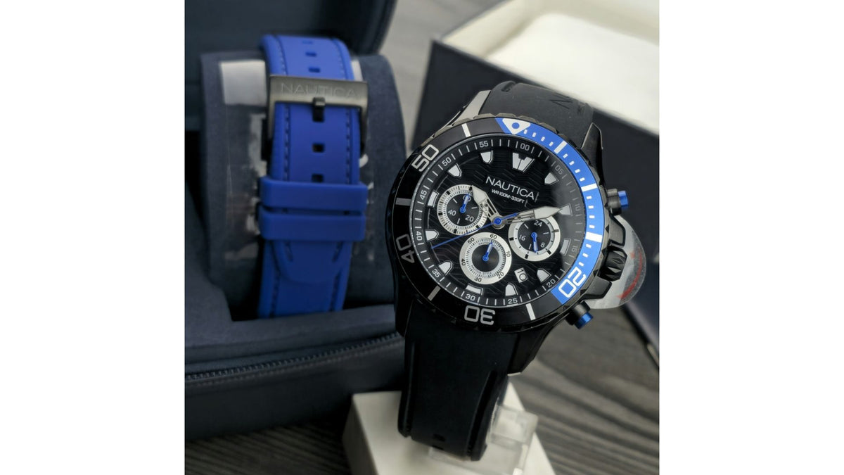 Reloj Nautica NAPNSS506 Plástico de Hombre