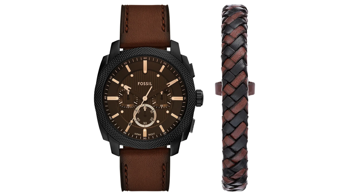 Reloj Fossil FS6102SET - Cuero de Hombre